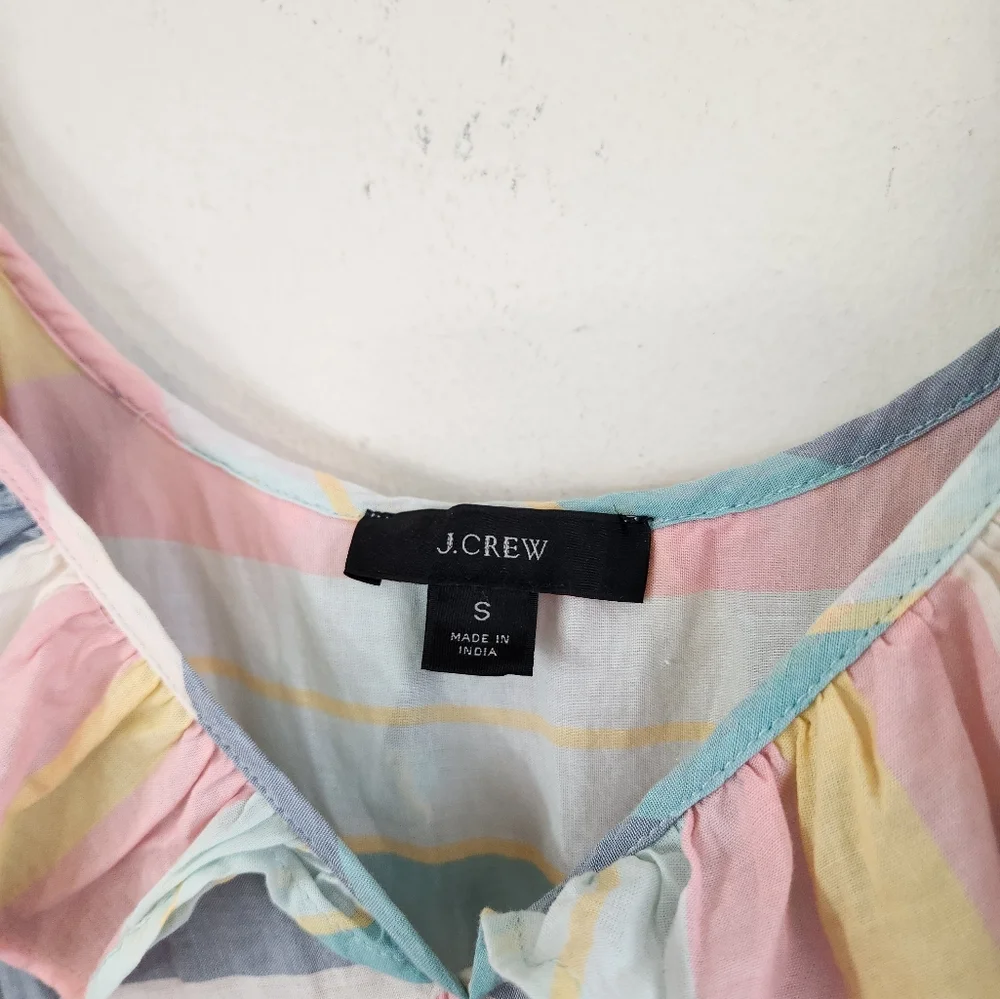 J.crew Stripe Midi Dress - Picture 8 of 8